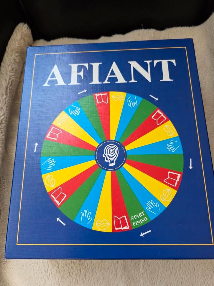 Afiant - Spel voor mensen met afasie, Hobby en Vrije tijd, Gezelschapsspellen | Bordspellen, Zo goed als nieuw, Een of twee spelers