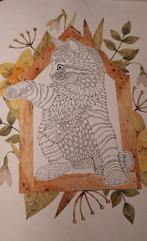 Kleurboek met voorgekleurde planten NIEUW, Nieuw, T, Ophalen of Verzenden, H