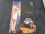 Tractor folder Steyr 9100, Boeken, Ophalen of Verzenden, Zo goed als nieuw
