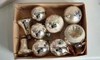 9 oude antieke kerstballen onder andere deukballen kerst bal, Verzenden, Gebruikt