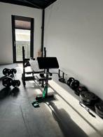 Multifunctionele Halterbank - Gorilla Sports, Krachtstation, Armen, Ophalen of Verzenden, Zo goed als nieuw