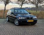 BMW 3-Serie 2.0 I 318 Touring 2002 Zwart, Auto's, BMW, 65 €/maand, Achterwielaandrijving, 1995 cc, Zwart