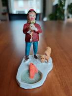 Lemax poppetje jongen aan het vissen, Diversen, Kerst, Ophalen of Verzenden