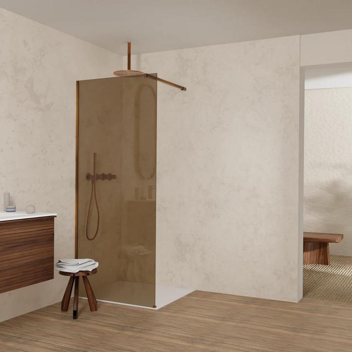 Balmani Modular inloopdouche scherm, Doe-het-zelf en Verbouw, Sanitair, Nieuw, Douche, Glas, Ophalen