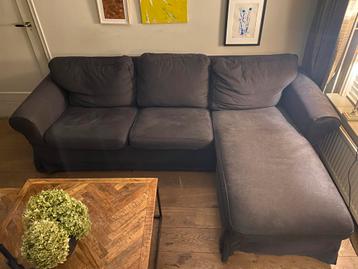 Zwarte Ektorp bank van Ikea - afbeelding 1