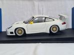 Porsche 911 GT3R White Autoart 1:18, Ophalen of Verzenden, Zo goed als nieuw, Auto, Autoart