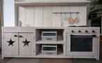 Super leuke steigerhouten speelkeuken (Barts), Ophalen, Gebruikt, Hout