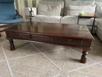 Salon tafel teak, Huis en Inrichting, Tafels | Salontafels, Ophalen, Gebruikt, 100 tot 150 cm, Koloniaal