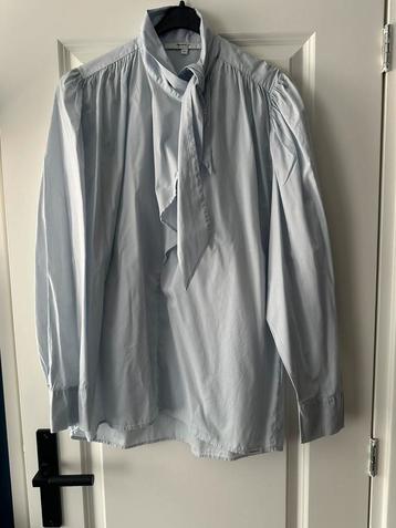 Penn & Ink lichtblauwe blouse maat M beschikbaar voor biedingen