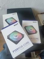 NZXT F120 RGB Core 3x NIEUW, Ophalen of Verzenden, Nieuw, Luchtkoeling