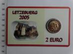 Luxemburg coincard 2005 Hendrik en Adolf 2005, Ophalen of Verzenden, Koningin Juliana, Euro's, Losse munt