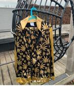 Zwart/Goud trainingspak Carnaval, Kleding | Heren, Carnavalskleding en Feestkleding, Ophalen of Verzenden, Zo goed als nieuw