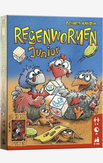 Regenwormen Junior Dobbelspel beschikbaar voor biedingen