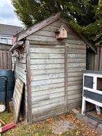 Tuinhuis/schuurtje gebruikt - zelf demonteren, Tuin en Terras, Tuinhuizen, Gebruikt, Tuinhuis, Minder dan 200 cm, Zonder ramen