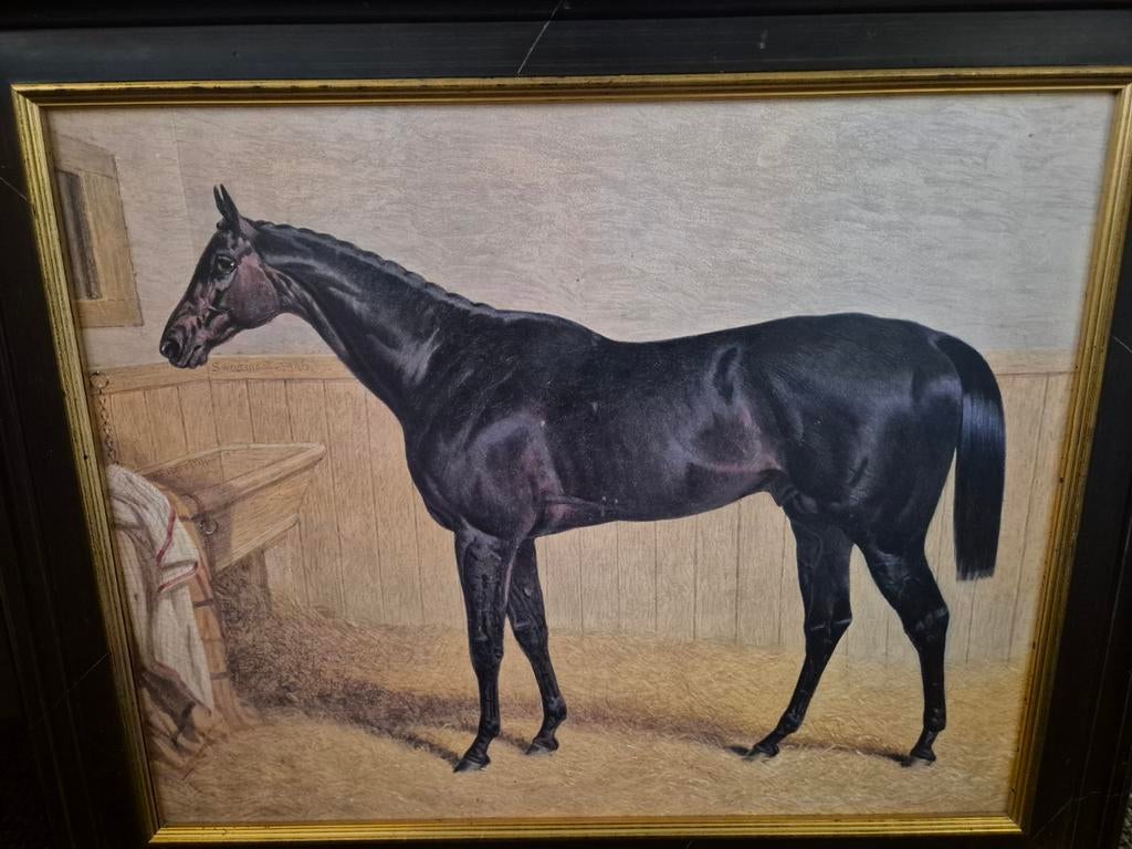 Schilderij John F Herring, Antiek en Kunst, Kunst | Schilderijen | Klassiek, Ophalen