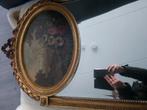 Oude spiegel, Antiek en Kunst, Ophalen, Rechthoekig