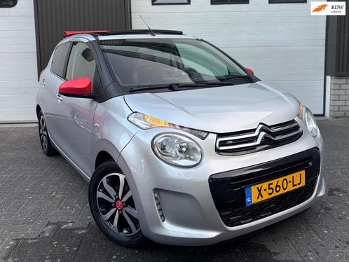 Citroen C1 1.0 VTi Elle BLUETOOTH KEYLESS CLIMA OPEN DAK, Auto's, Citroën, Bedrijf, Te koop, C1, ABS, Achteruitrijcamera, Airbags