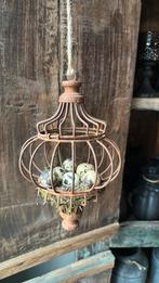 Metalen hanger met kwartel eitjes, Ophalen of Verzenden