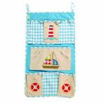 Sale Organiser Handgemaakt Opbergvakken Boothuis Win Green, Nieuw, Ophalen of Verzenden, Wanddecoratie, Kids Decoshop