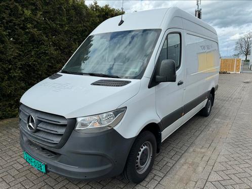 Mercedes Sprinter 316 CDI RWD L2H2 163PK - MBUX/Airco, Auto's, Bestelauto's, Particulier, Diesel, Handgeschakeld, Wit, Zwart, Stof