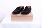 Christian Louboutin Loafers – Suede – Maat 44, Loafers, Christian Louboutin, Zwart, Ophalen of Verzenden