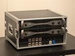 QSC PLX versterkers in flightcase, Ophalen of Verzenden, Zo goed als nieuw, Audio