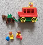 Lego duplo Koets met paard, Kinderen en Baby's, Speelgoed | Duplo en Lego, Ophalen, Zo goed als nieuw, Complete set, Duplo
