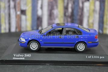 Volvo S40 blauw 1:43 Minichamps beschikbaar voor biedingen