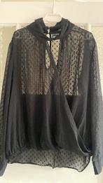 Zwart blousje mt 46, Ophalen of Verzenden, Zo goed als nieuw, Maat 46/48 (XL) of groter, Zwart