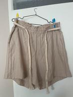Korte linnen broek, Kort, Vero Moda, Beige, Maat 42/44 (L)