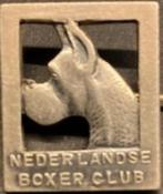 BOXER - Nederlandse Boxer club - draagspeld, Ophalen of Verzenden, Gebruikt, Hond of Kat, Overige typen