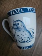 Mok Texel met Zeehond, Huis en Inrichting, Ophalen of Verzenden, Zo goed als nieuw, Overige materialen, Overige stijlen