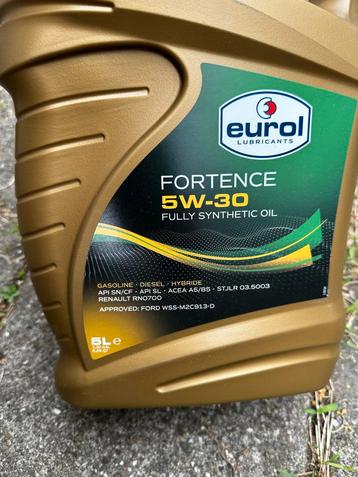 Eurol Fortence 5W-30 Motorolie 5L beschikbaar voor biedingen