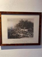 Sfeervolle jachttaferelen prenten, Ophalen