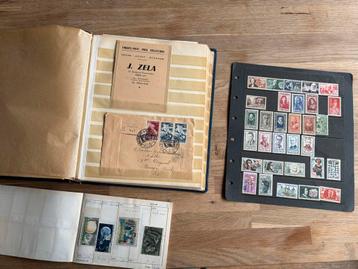 Postzegelverzameling Frankrijk beschikbaar voor biedingen