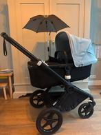 Bugaboo fox 2 kinderwagen. Roze en blauwe kap, Gebruikt, Bugaboo, Verstelbare duwstang, Ophalen