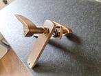 Vintage Koperen/Messing Deurklinken Set, Ophalen of Verzenden, Gebruikt, Koper of Messing, Klink of Kruk