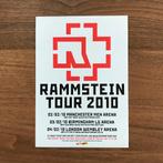 Rammstein tour flyer live concert, Verzamelen, Ophalen of Verzenden, Zo goed als nieuw, Foto of Kaart