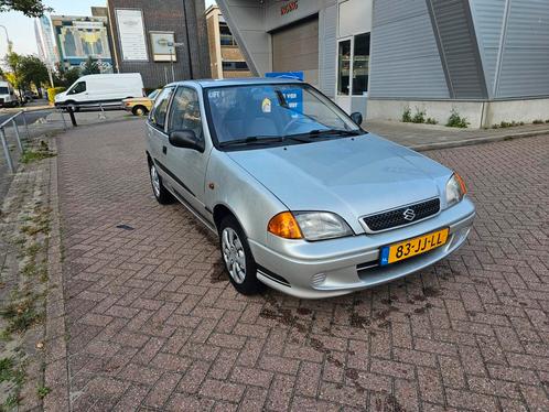 Suzuki Swift 1.3 GLS Automaat Grijs 2002 3 deurs, Auto's, Suzuki, Particulier, Swift, ABS, Airbags, Centrale vergrendeling, Elektrische buitenspiegels