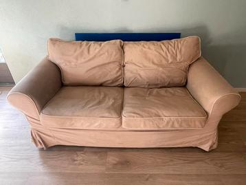 Bank beige, tweezits, IKEA, GRATIS af te halen