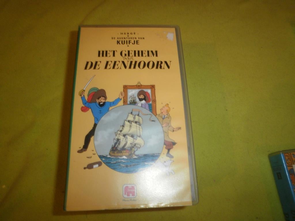 KUIFJE "Het Geheim van de Eenhoorn" Mooie Tekenfilm Op VIDEO, Tekenfilm, Verzenden, Alle leeftijden, Zo goed als nieuw