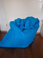 Zitzak blauw, Huis en Inrichting, Zitzakken, Ophalen of Verzenden, Zo goed als nieuw, Blauw, Zitzak