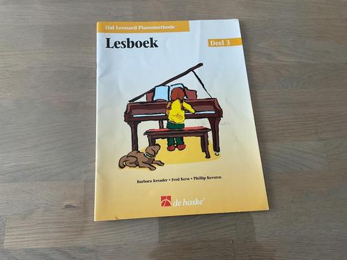 Hal Leonard Pianomethode – Lesboek Deel 3, Muziek en Instrumenten, Bladmuziek, Gebruikt, Les of Cursus, Piano, Ophalen of Verzenden