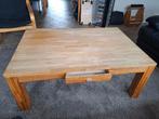 Eiken hout salontafel, Huis en Inrichting, Tafels | Salontafels, Ophalen, 100 tot 150 cm, 50 tot 100 cm, Zo goed als nieuw