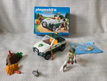 Playmobil 6812 terreinwagen met boswachter incl doos beschikbaar voor biedingen