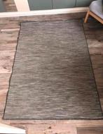 🩶 IKEA HODDE grijs vloerkleed 133 x 195 binnen buiten, 100 tot 150 cm, Scandinavisch, Ophalen of Verzenden, Zo goed als nieuw