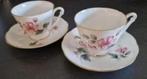 Queen Anne - Fine Bone China Engeland - kop en schotel, Antiek en Kunst, Antiek | Servies los, Ophalen of Verzenden