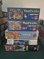 Puzzels 1000 stukjes (Wasgij, That's life etc), Ophalen of Verzenden, 500 t/m 1500 stukjes, Zo goed als nieuw, Legpuzzel