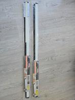 Tochtstrip deur 2 x 1 meter wit aluminium samen 10 euro, Ophalen, Nieuw, Wit, 100 tot 150 cm