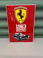 Emaille reclamebord Ferrari, Reclamebord, Gebruikt, Ophalen of Verzenden, X